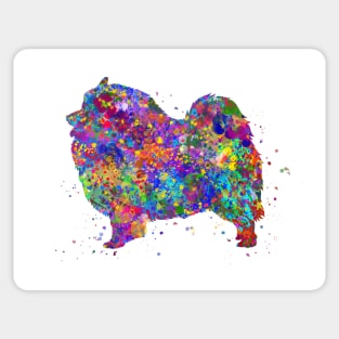 Keeshond dog Sticker